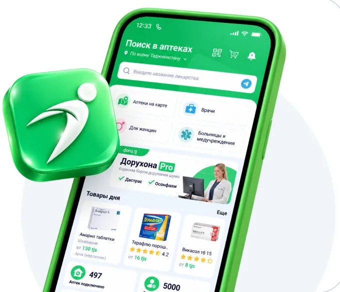 Приложение Доруи Ман на смартфоне